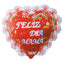 Globos Metalizados 24"Corazón Feliz Día Mamá