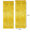 Cortina Metalizada Telon de Fondo Flecos 1 x 2 mts