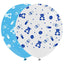 Globos Látex Biodegradables Corrientes 360° Baby Shower x12