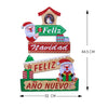 Adornos Navideños Para Colgar en 3D 44.5 x 32 cm