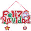 Adornos Navideños Para Colgar en 3D 40x26 cm