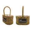 Cestas de Mimbre para Flores-Picnic-Almacenamiento de Ratán