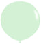 Globos Latex Biodegradables Pastel Verde /250