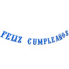 Festón Feliz Cumpleaños Escarchado