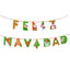 Festón Cenefa Guirnalda Feliz Navidad