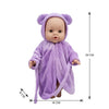 Juguete Set Bebe con Accesorios de Juego de Baño para Muñecas