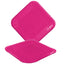 Plato Cartón Cuadrado 6" 8" Fucsia x12
