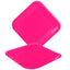 Plato Cartón Cuadrado 6" 8" Fucsia x12