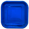 Plato Cartón Metalizado Cuadrado 6" 9" x12