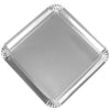 Plato Cartón Metalizado Cuadrado 6" 9" x12