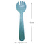 Cuchara Tenedor Biodegradables Bambu Bajo en Plastico