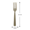 Tenedor Biodegradable Bambu bajo en Plástico