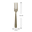Tenedor Biodegradable Bambu bajo en Plástico