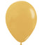 Globos Látex biodegradables Satinado Dorado /549