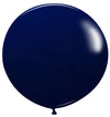 Globos Látex Biodegradables Satinados Perlados Azul Noche /569