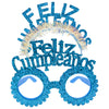 Diadema Feliz Cumpleaños con Gafas Escarcha