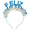 Diadema Feliz Cumpleaños con Gafas Escarcha