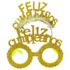 Diadema Feliz Cumpleaños con Gafas Escarcha