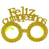 Diadema Feliz Cumpleaños con Gafas Escarcha