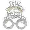 Diadema Feliz Cumpleaños con Gafas Escarcha