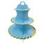 Base Soporte de Cartón Colores Pasteles para Cupcakes 3 Niveles