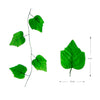 Enredadera Artificiales Hojas Verdes x Unidad