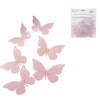 Mariposas Decorativa Colores x12 -3 Tamaños
