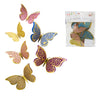 Mariposas Decorativa Colores x12 -3 Tamaños