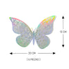 Mariposas Decorativa Colores x 6 Un Solo Tamaño 20x13 cm