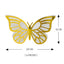 Mariposas Decorativa 3D Grande 20x13cm x 6 pcs