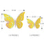 Mariposas Decorativas x 12 - 2 Tamaños