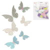 Mariposas Decorativas x 12 - 2 Tamaños