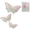 Mariposas Decorativa Colores x 3 Tamaños Diferentes