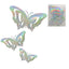 Mariposas Decorativa Colores x 3 Tamaños Diferentes