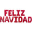 Globos Metalizados Letrero Feliz Navidad 16"