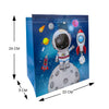 Bolsa Kambrel Astronauta con fuelle 24x22 cm