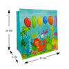Bolsa Kambrel Animales Dinosaurios con fuelle 24x22 cm
