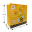 Bolsa Kambrel Animales Abejas con fuelle 24x22 cm