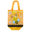 Bolsa Kambrel Animales Abejas con fuelle 24x22 cm