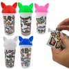 Vaso Plástico Perro para Fiestas Infantiles con Pajita y Stickers