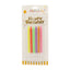 Velas Neón Happy Birthday Larga por 6 Unidades