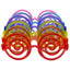 Gafas de Obturador de Plástico Circulos - Surtida X 6
