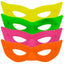 Gafas de Plástico Antifaz Neón y Traslucidas x 4 y 6 unidades