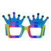 Gafa Neón Estampado Feliz Cumpleaños x 12 Unidades