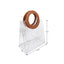 Bolsa de Regalo PVC Transparentes con Asa Redonda