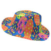 Sombrero Vaquero Estampado Neón Paquete X 6