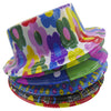 Sombrero Plano Estampado Paquete X 6