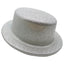 Sombrero Plano escarcha X 6 Surtido