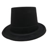 Sombrero Copa Alta Negro Gamuzado X Unidad