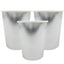 Vaso Cartón Metalizado 9 Ozas Biodegradables x12